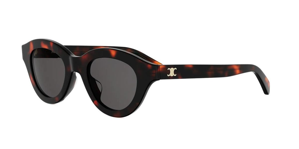 52A - Acetate Shiny Havana with Grey Normal lenses