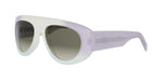 80F - Acetate Shiny Violet with Brown Gradient lenses