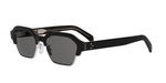 03A - Acetate Shiny Black with Grey Normal lenses