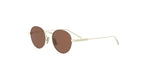 32E - Metal Shiny Gold with Brown Normal lenses / 