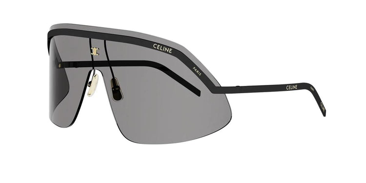 01A - Metal Shiny Black / Smoke