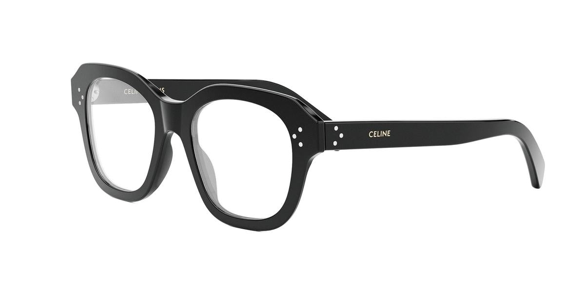 001 - Acetate Shiny Black / Clear