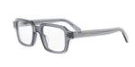 020 - Acetate Shiny Grey with DEMO lenses / 