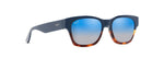 DBS780-03 - Navy with Tortoise / Dual Mirror Blue to Silver