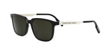 10C0 - Acetate Shiny Black with Green Normal lenses / 