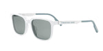 50I0 - Acetate Shiny White with Blue Normal lenses / 