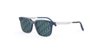 33B8 - Acetate Shiny Blue with Blue Pattern lenses / 