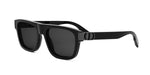 01A - Acetate Shiny Black with Grey Normal lenses / 