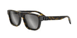 20A4 - Acetate Shiny Havana with Silver Mirror lenses / 