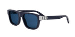 90V - Acetate Shiny Blue with Blue Normal lenses / 