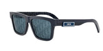 30B8 - Acetate Shiny Blue with Blue Mirror lenses / 