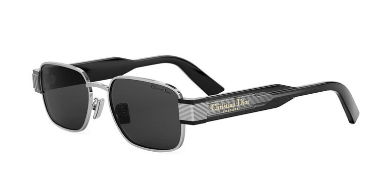 F4A0 - Metal Shiny Silver with Grey Normal lenses