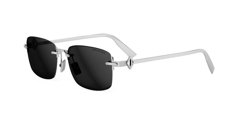 F0A0 - Metal Shiny Silver with Grey Normal lenses