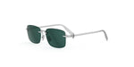 F0B0 - Metal Shiny Silver with Blue Normal lenses / 