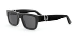 10A0 - Acetate Shiny Black with Grey Normal lenses / 