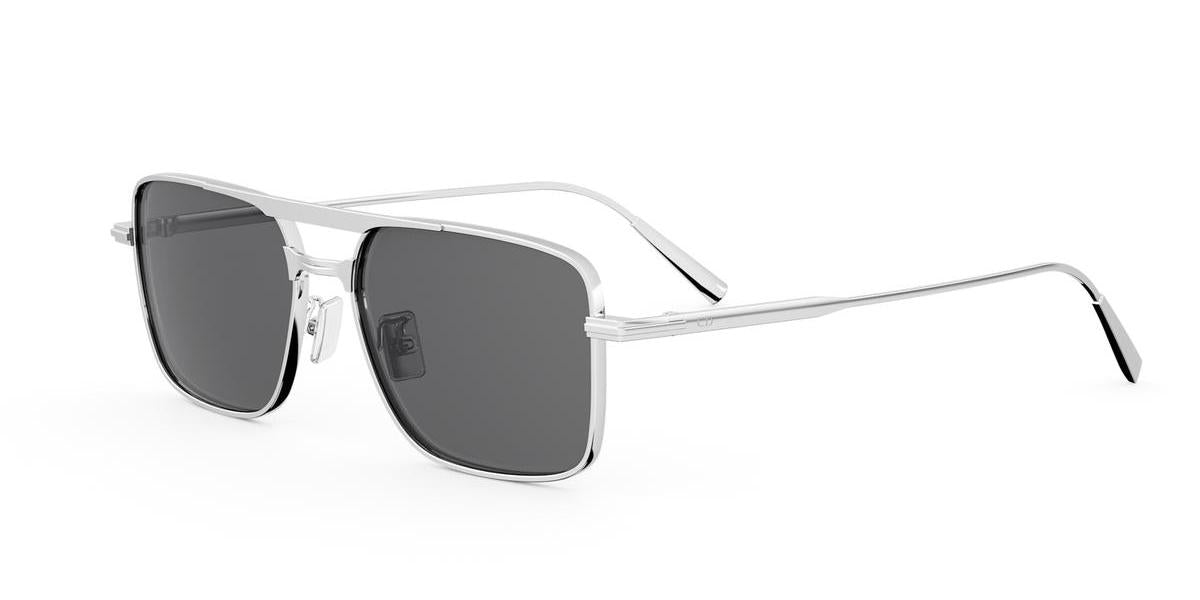 F0A0 - Metal Shiny Silver with Grey Normal lenses