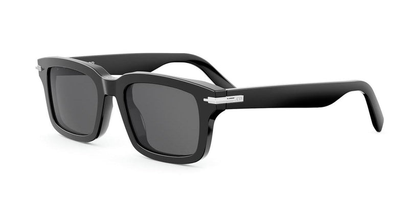 10A0 - Acetate Shiny Black with Grey Normal lenses