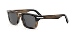 90A0 - Acetate Shiny Brown with Grey Normal lenses / 