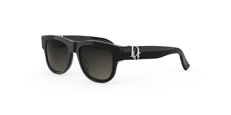 10A0 - Acetate Shiny Black with Grey Gradient lenses