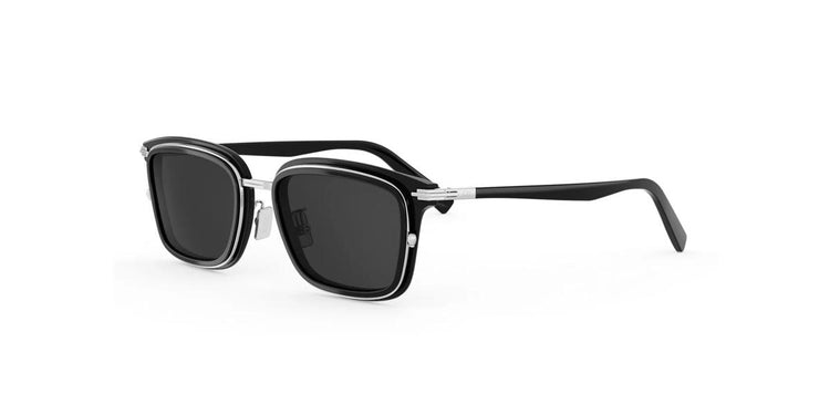 13A0 - Acetate Shiny Black with Grey Normal lenses