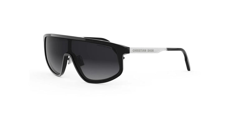 13A1 - Acetate Shiny Black with Grey Gradient lenses