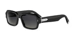 10A1 - Acetate Shiny Black with Grey Gradient lenses