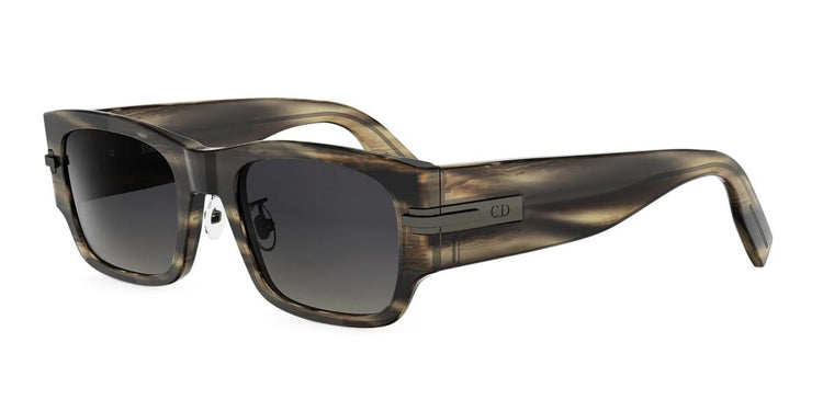 90A1 - Acetate Shiny Havana with Grey Gradient lenses