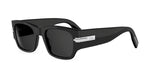 10A0 - Acetate Shiny Black with Grey Normal lenses / 