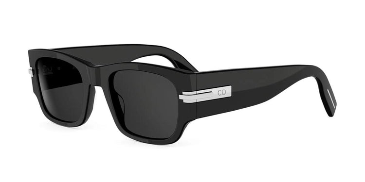 10A0 - Acetate Shiny Black with Grey Normal lenses