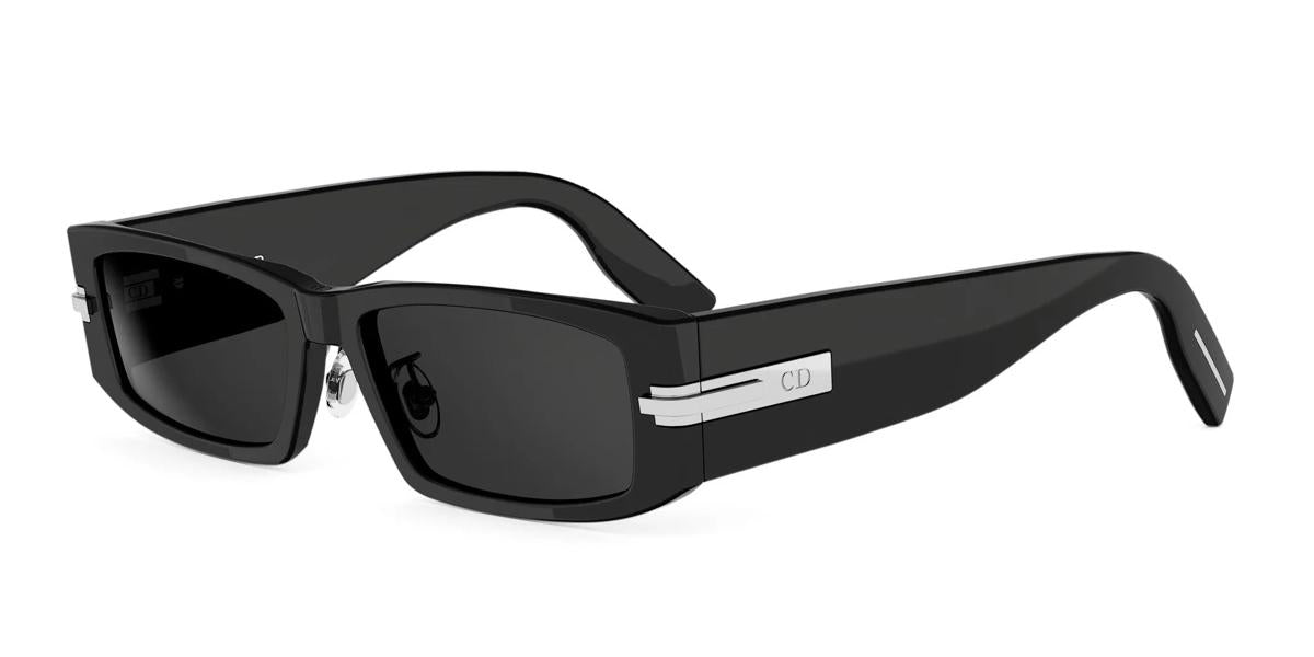 10A0 - Acetate Shiny Black with Grey Normal lenses