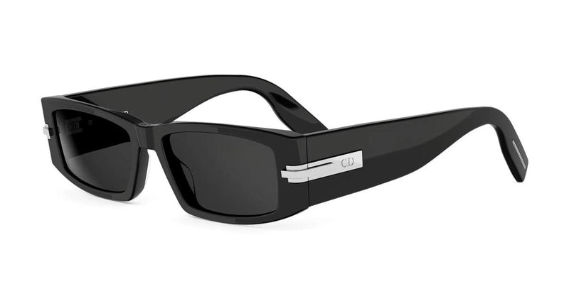 10A0 - Acetate Shiny Black with Grey Normal lenses