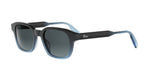 34F1 - Acetate Shiny Blue with Brown Gradient lenses / 