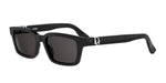 10A0 - Acetate Shiny Black with Grey Normal lenses