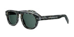 28B0 - Acetate Shiny Blue with Blue Normal lenses / 