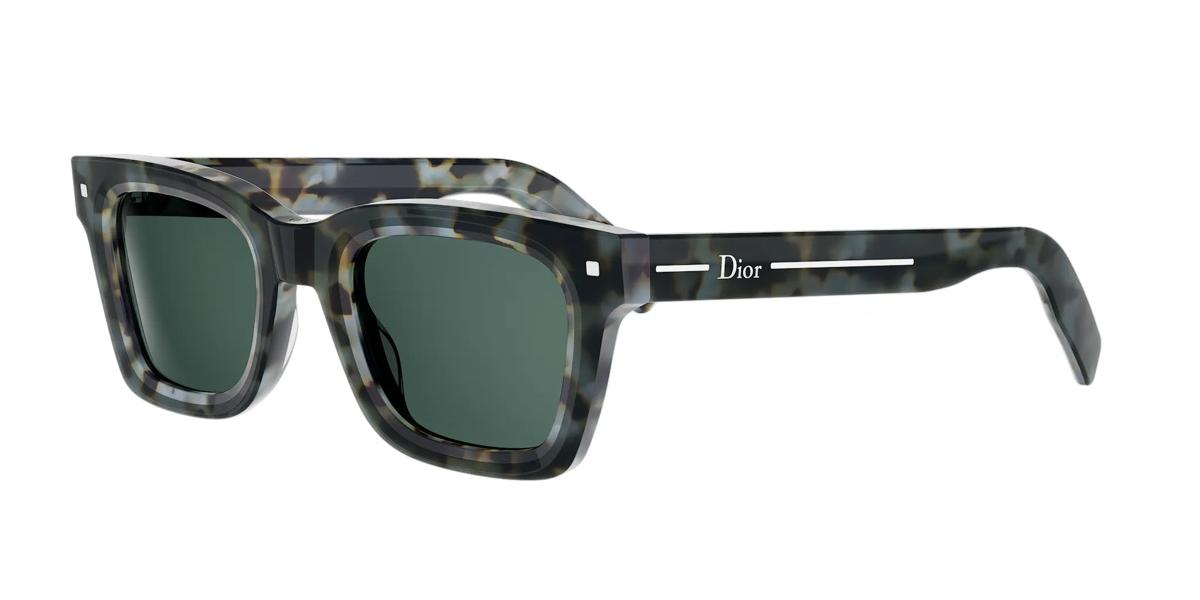 28B0 - Acetate Shiny Blue with Blue Normal lenses