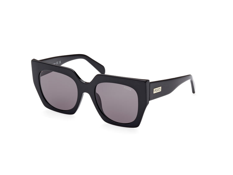 01A - Shiny Black / smoke