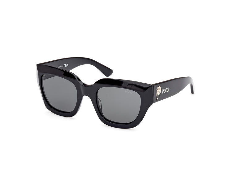 01A - Shiny Black / smoke