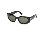 01N - Shiny Black / green