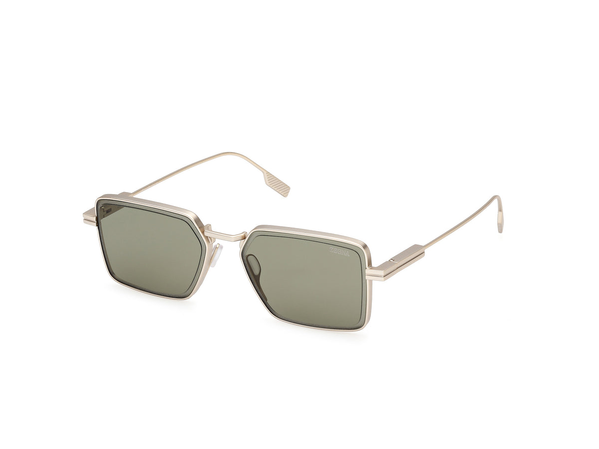 32N - Matte Pale Gold / green