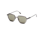09N - Matte Gunmetal / green