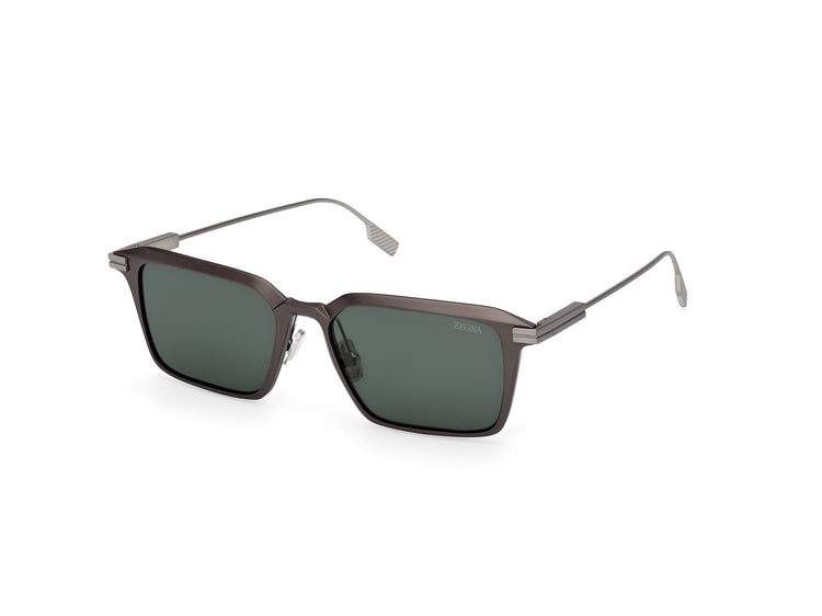 09N - Matte Gunmetal / green
