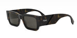 52A - Acetate Shiny Havana with Grey Normal lenses / 