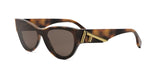 53E - Acetate Shiny Havana with Brown Normal lenses / 