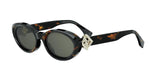 52N - Acetate Shiny Havana with Green Normal lenses / 