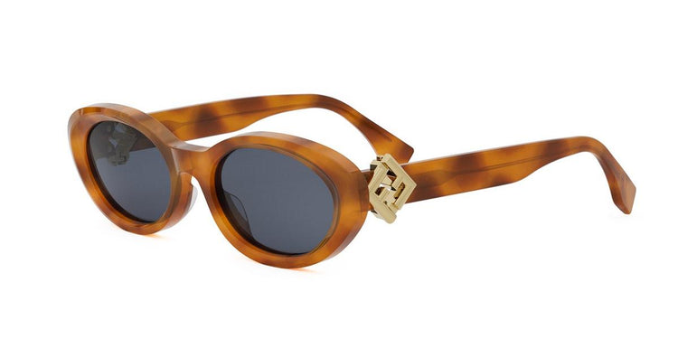 56V - Acetate Shiny Havana with Blue Normal lenses