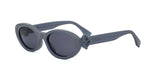 90V - Acetate Shiny Blue with Blue Normal lenses / 