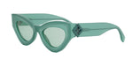 95N - Acetate Shiny Green with Green Normal lenses / 