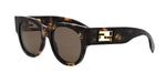 55E - Acetate Shiny Havana with Brown Normal lenses / 