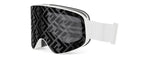 21C - Injected Matte White with Silver Pattern lenses