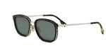 52N - Metal Shiny Havana with Green Normal lenses / 